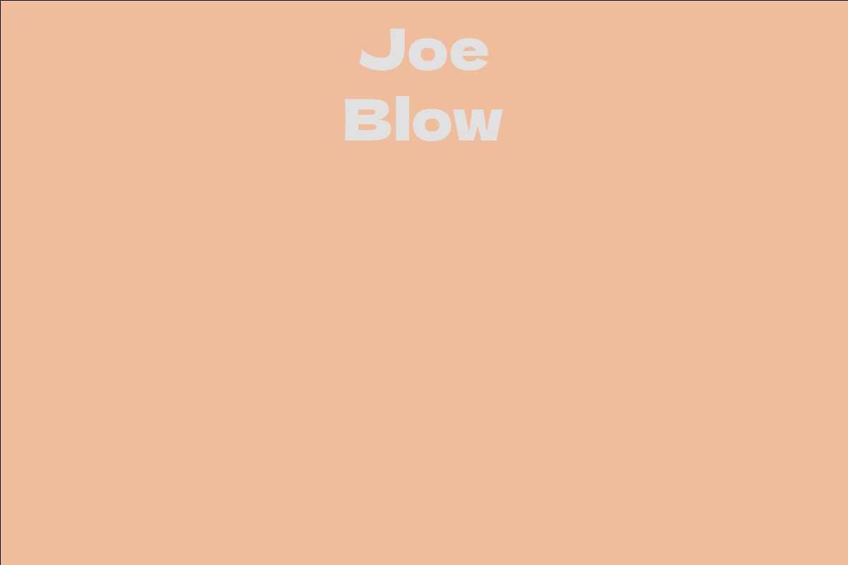 Joe Blow