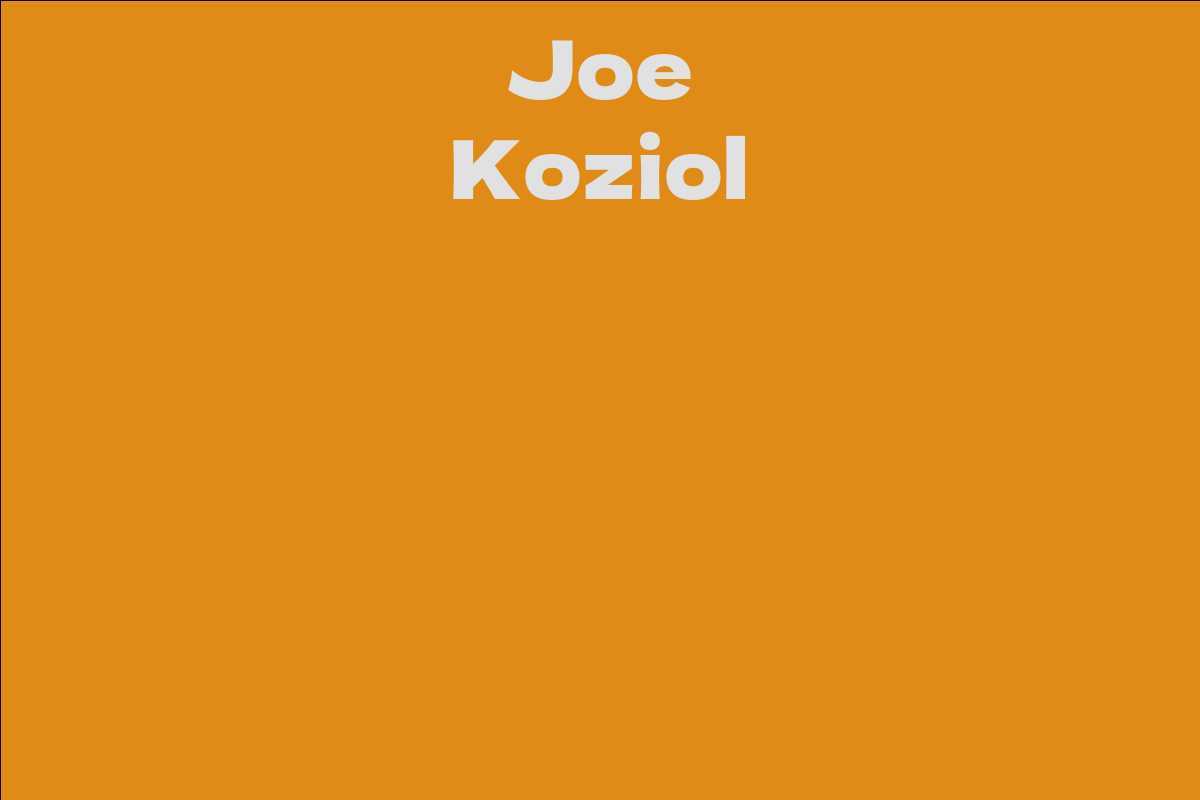 Joe Koziol