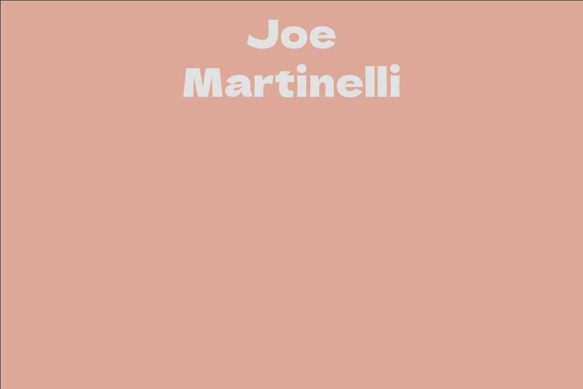 Joe Martinelli