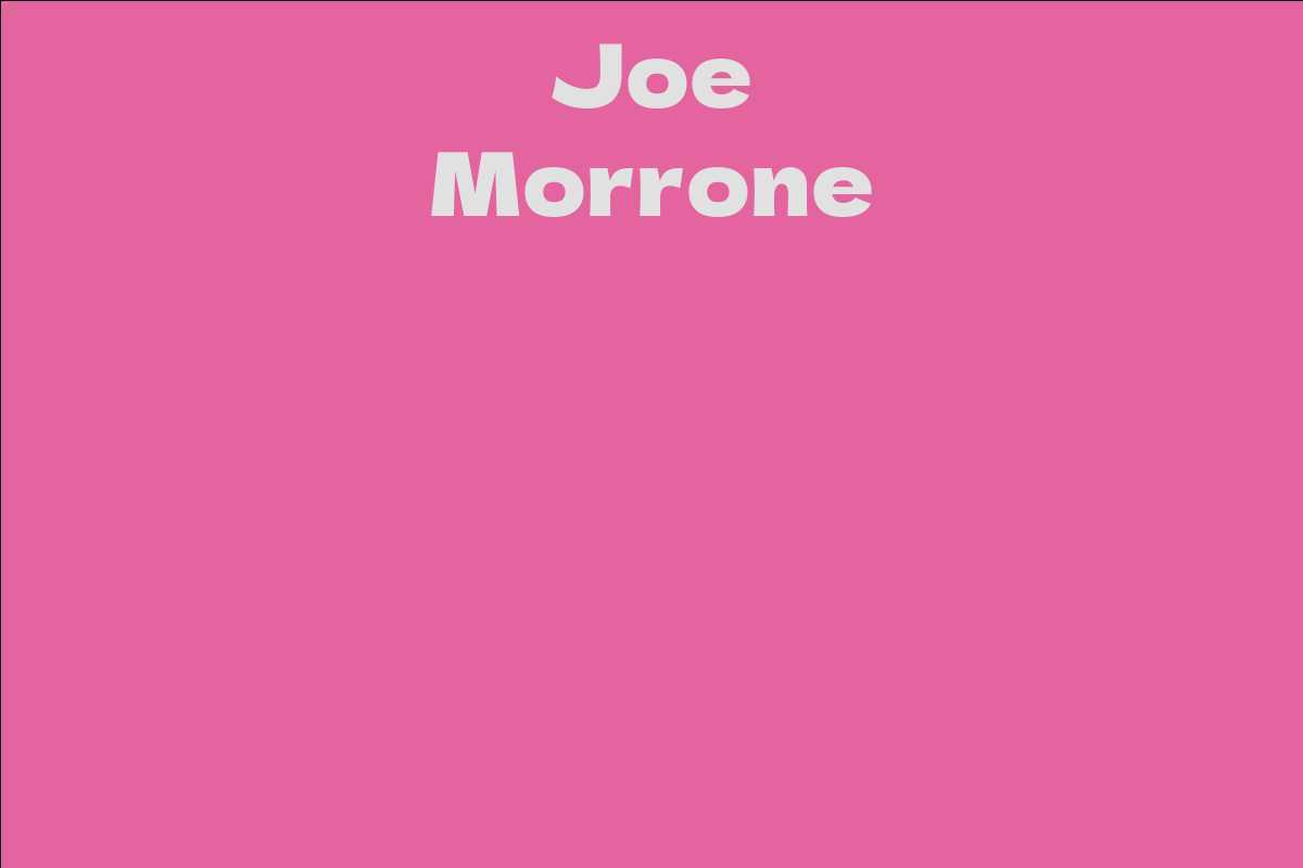 Joe Morrone