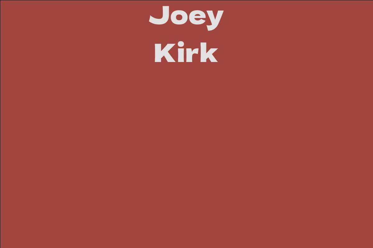 Joey Kirk