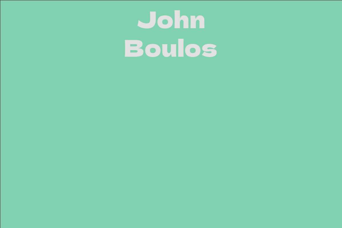 John Boulos
