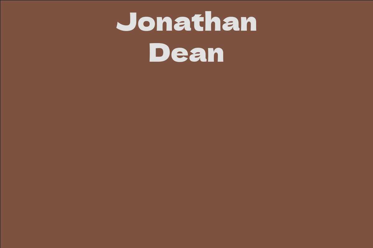 Jonathan Dean