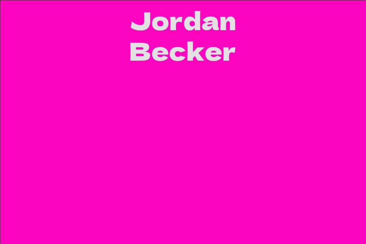 Jordan Becker