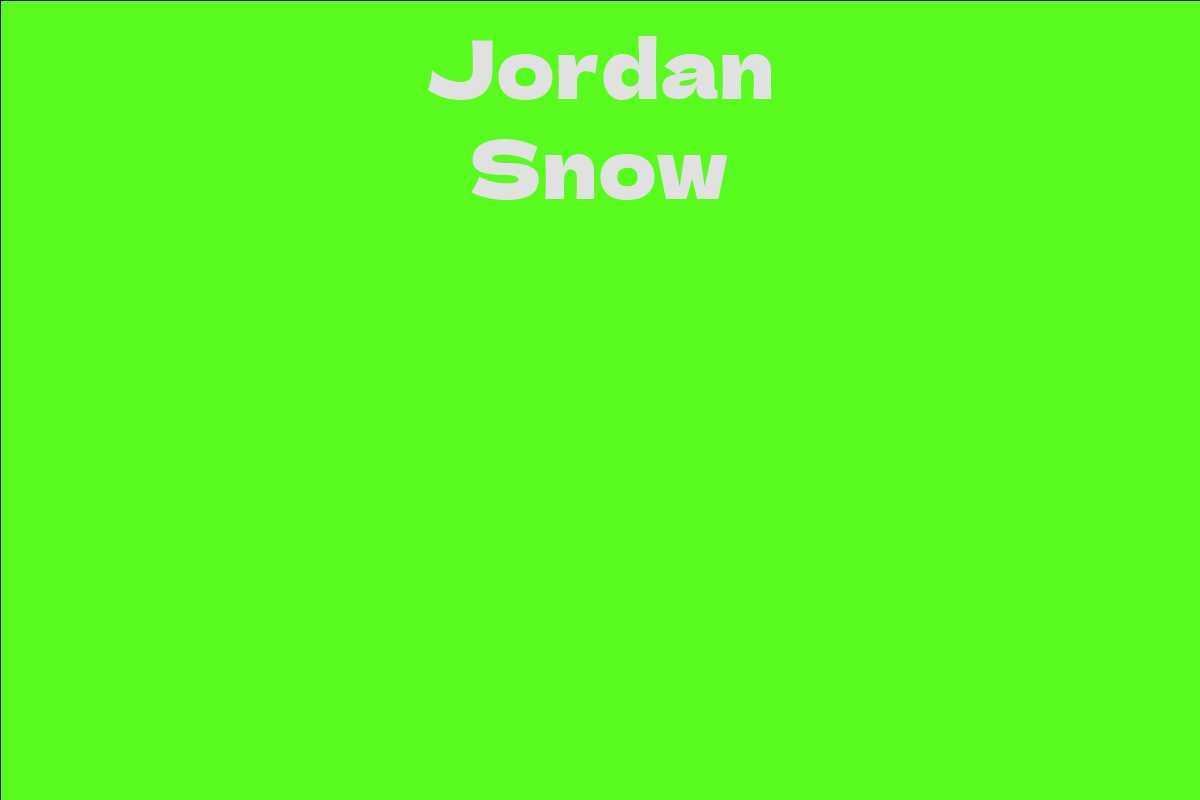 Jordan Snow