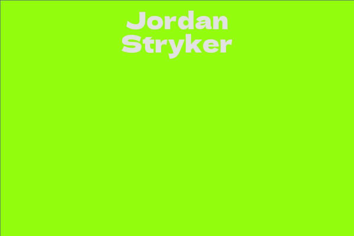 Jordan Stryker
