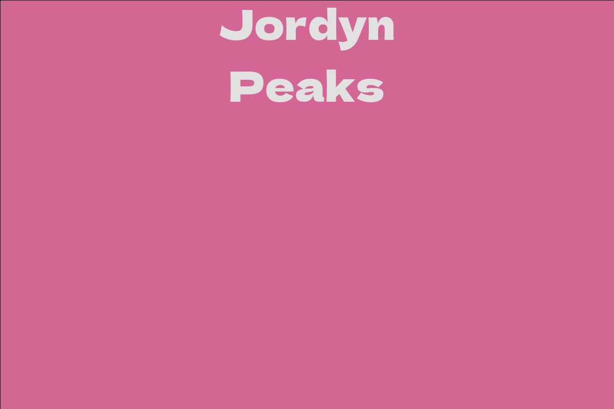 Jordyn Peaks