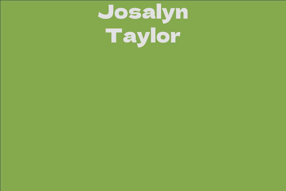 Josalyn Taylor