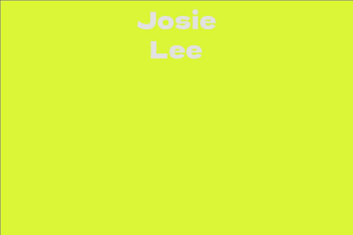 Josie Lee