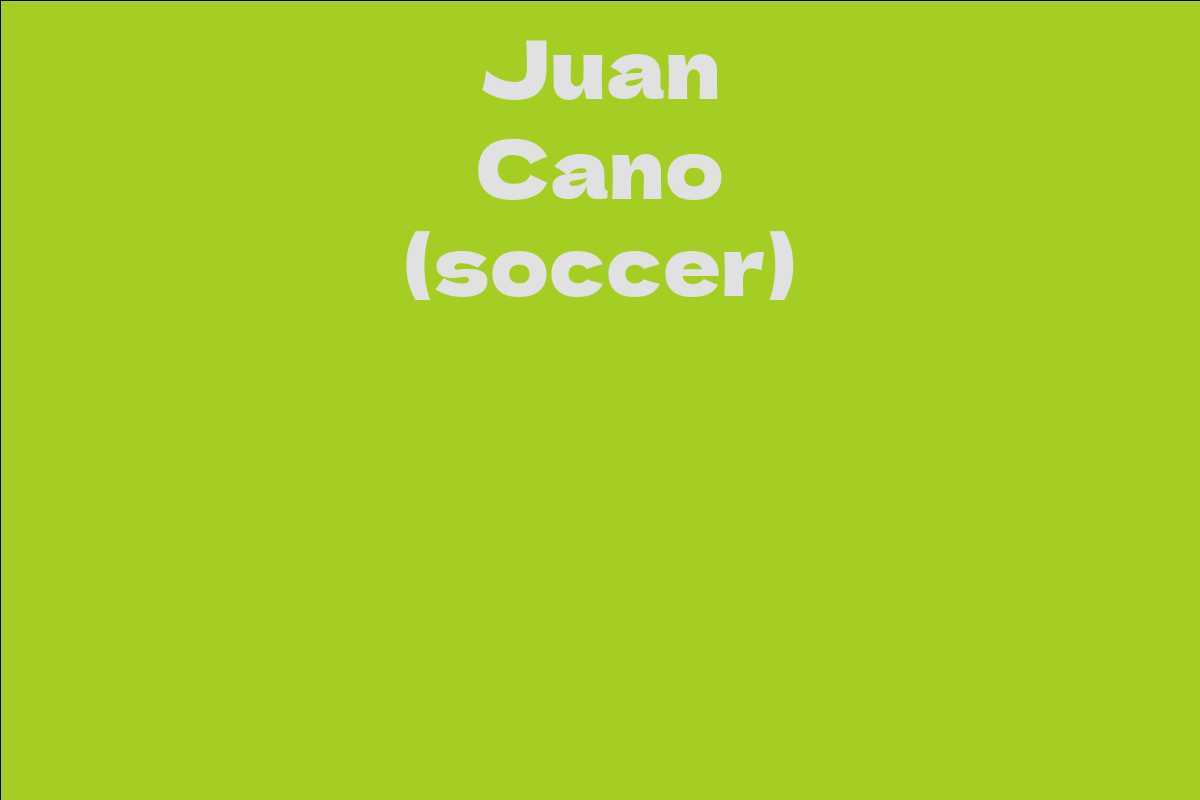Juan Cano (soccer)