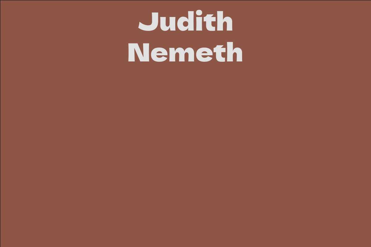 Judith Nemeth