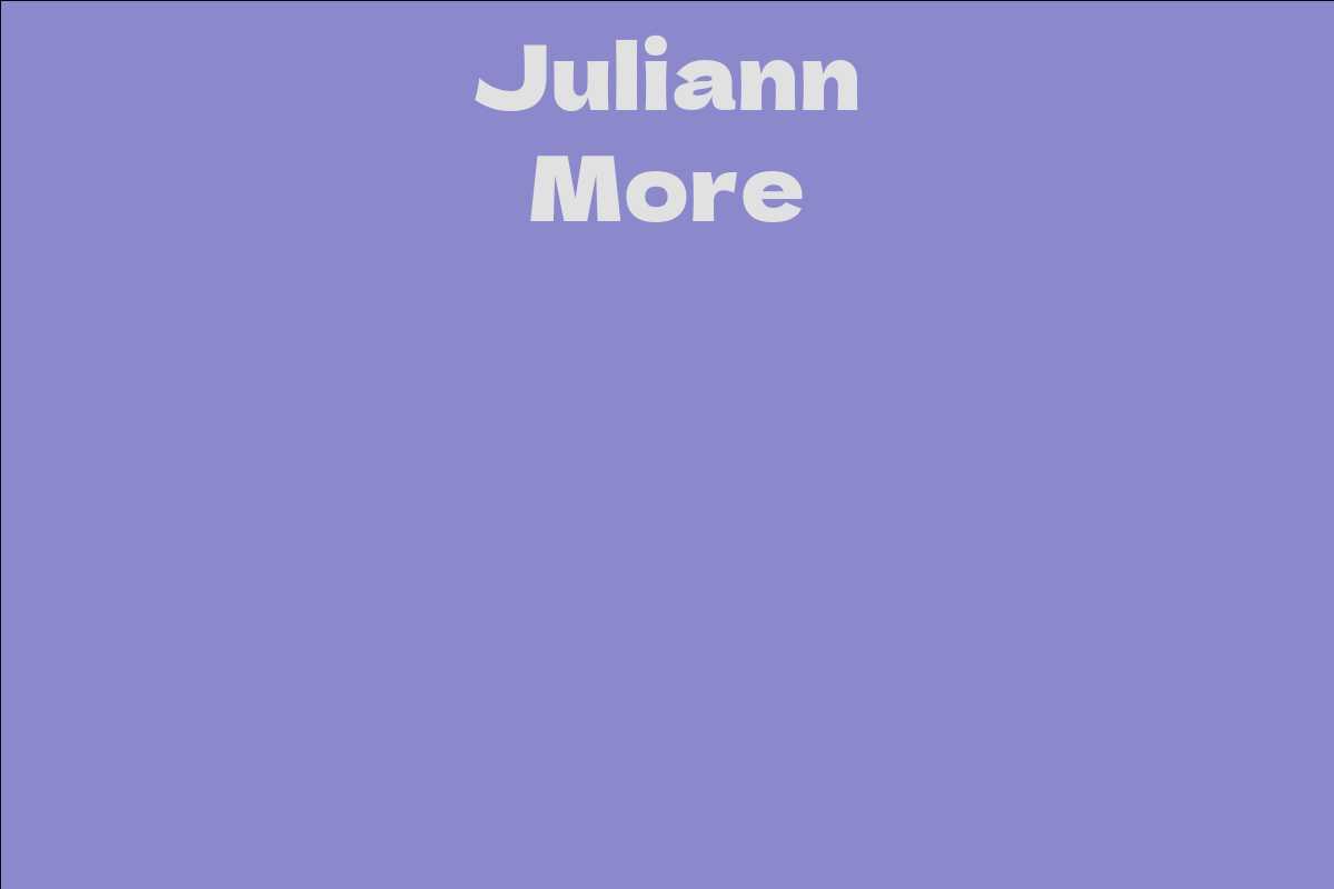 Juliann More