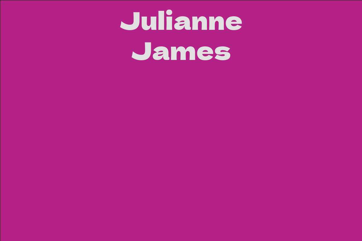 Julianne James