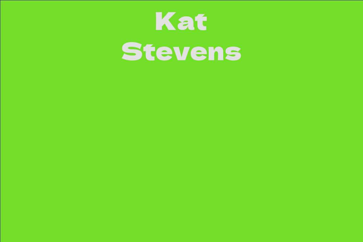 Kat Stevens