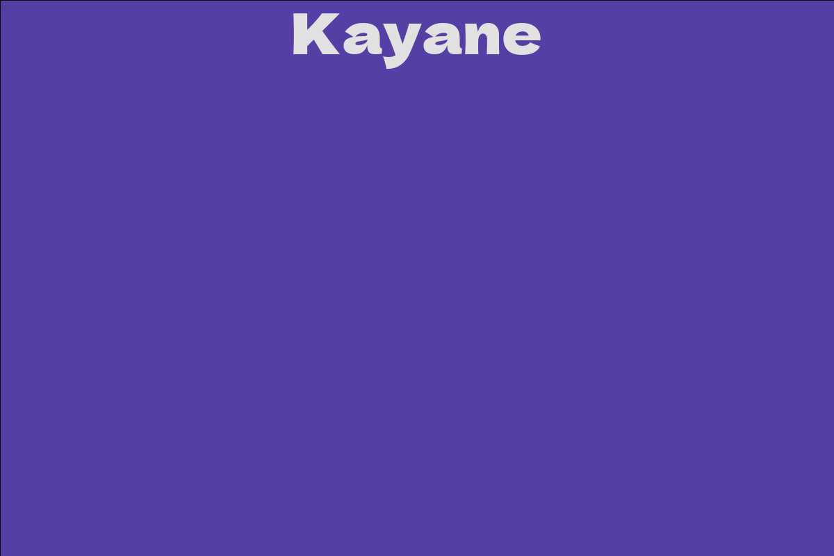 Kayane