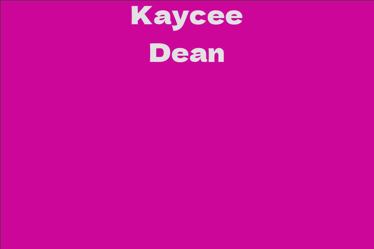 Kaycee Dean