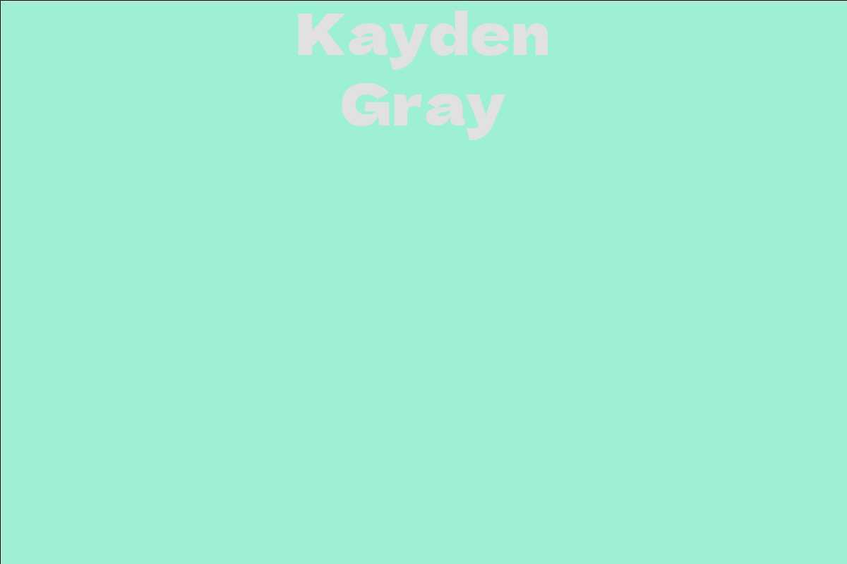 Kayden Gray