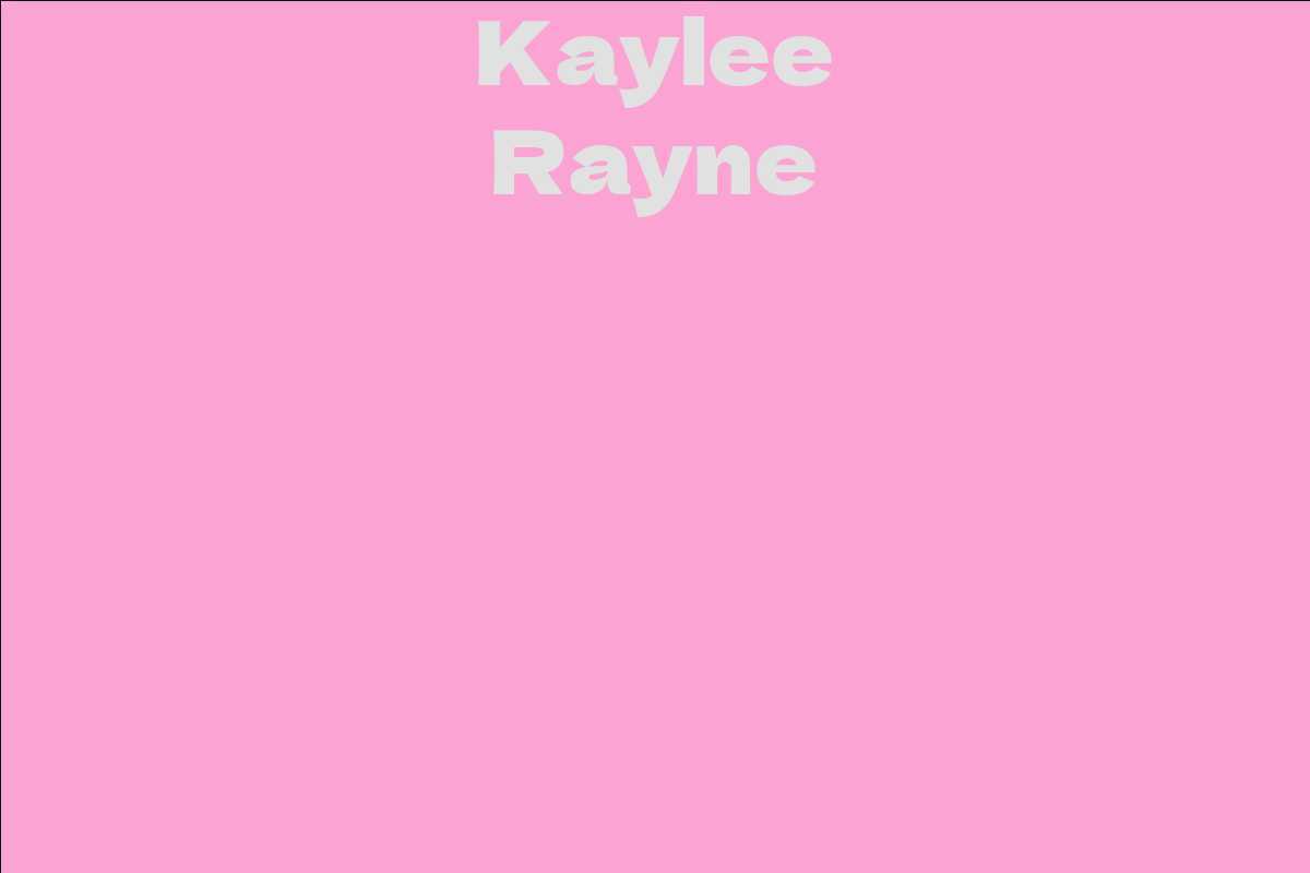 Kaylee Rayne