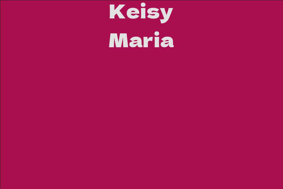 Keisy Maria