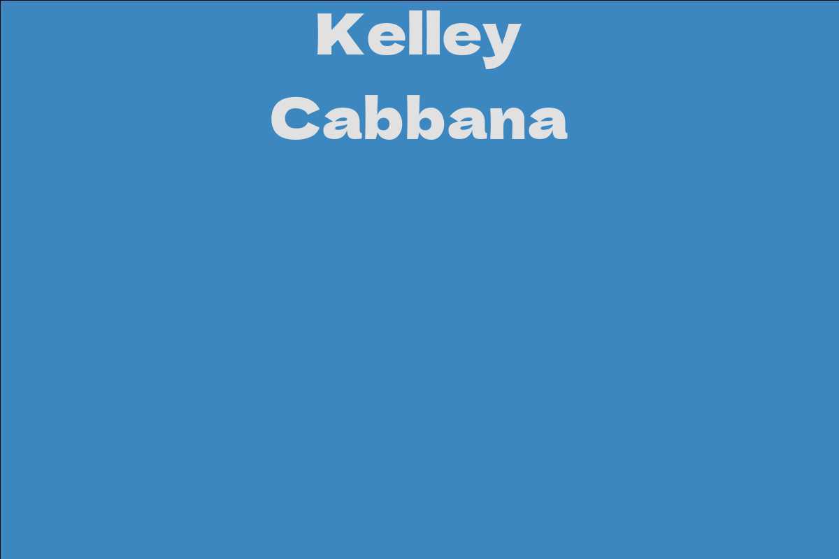Kelley Cabbana