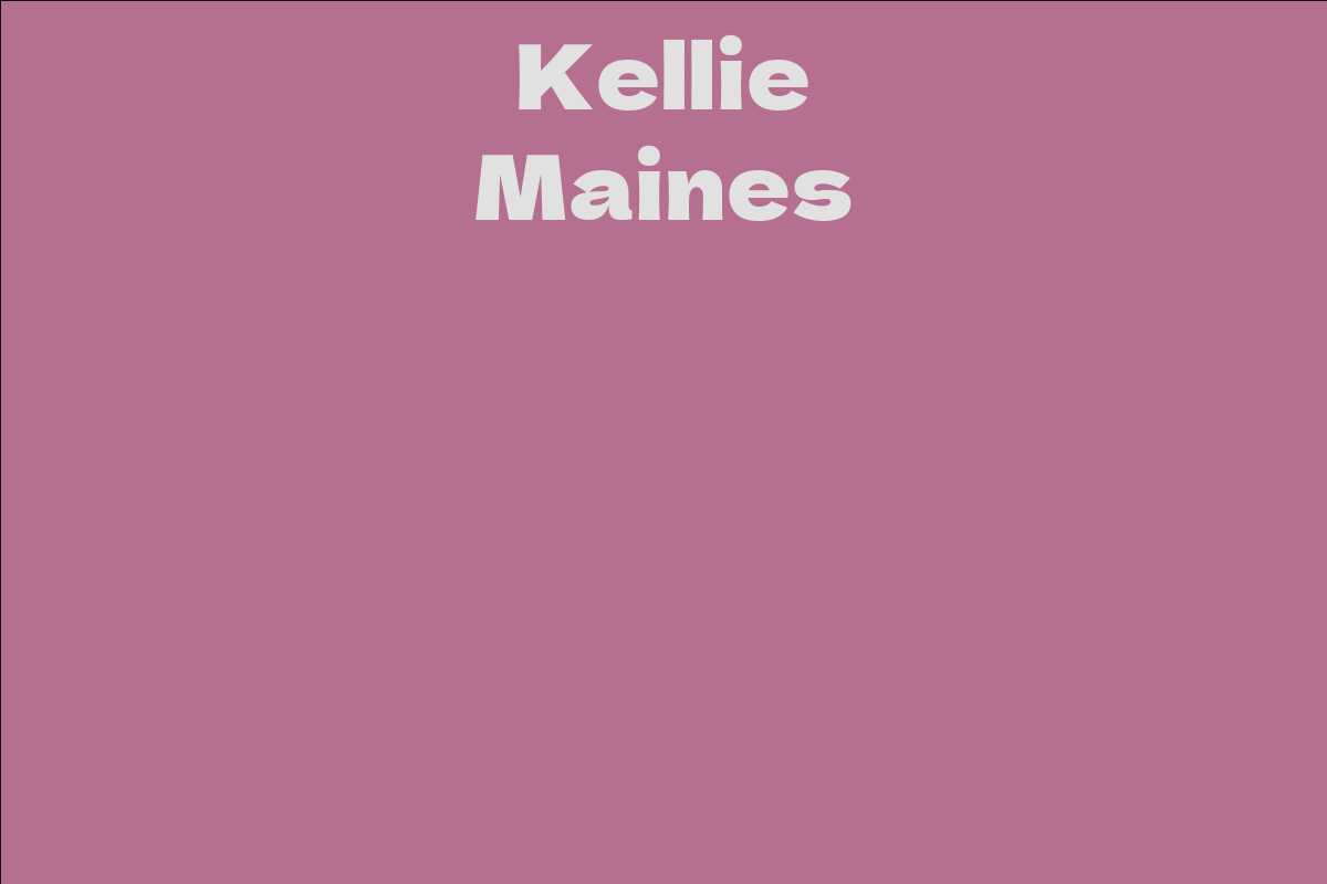 Kellie Maines