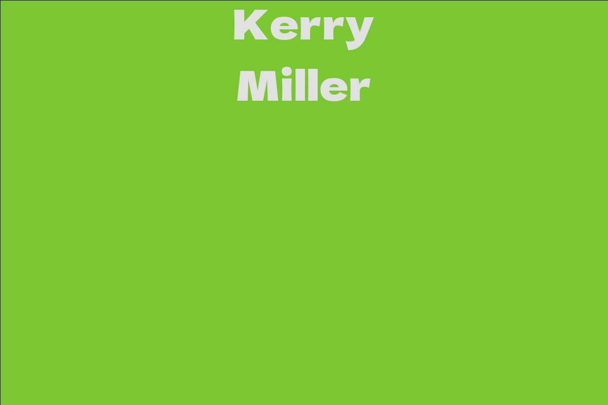 Kerry Miller