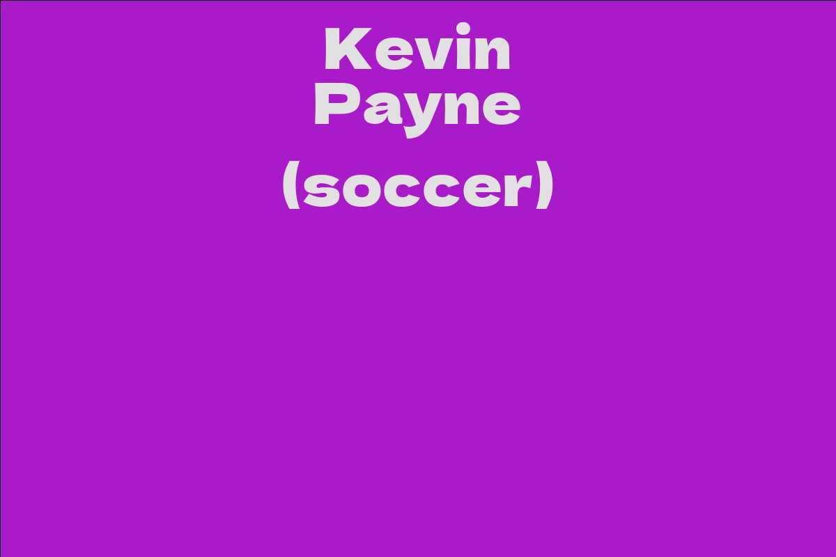 Kevin Payne (soccer)