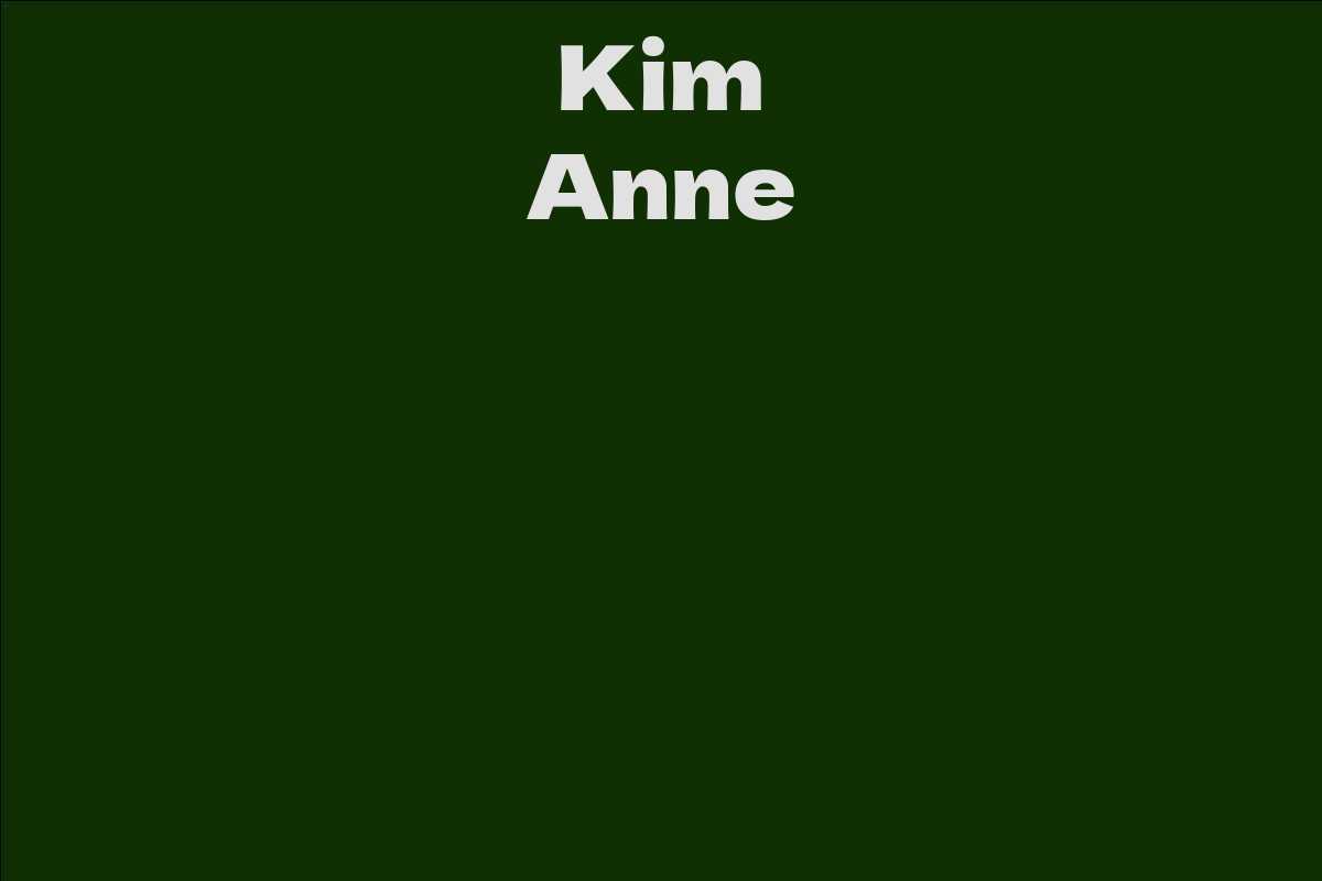 Kim Anne