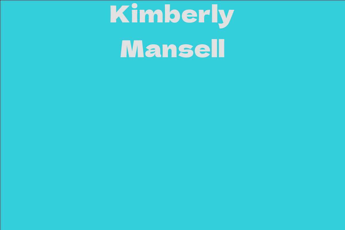 Kimberly Mansell