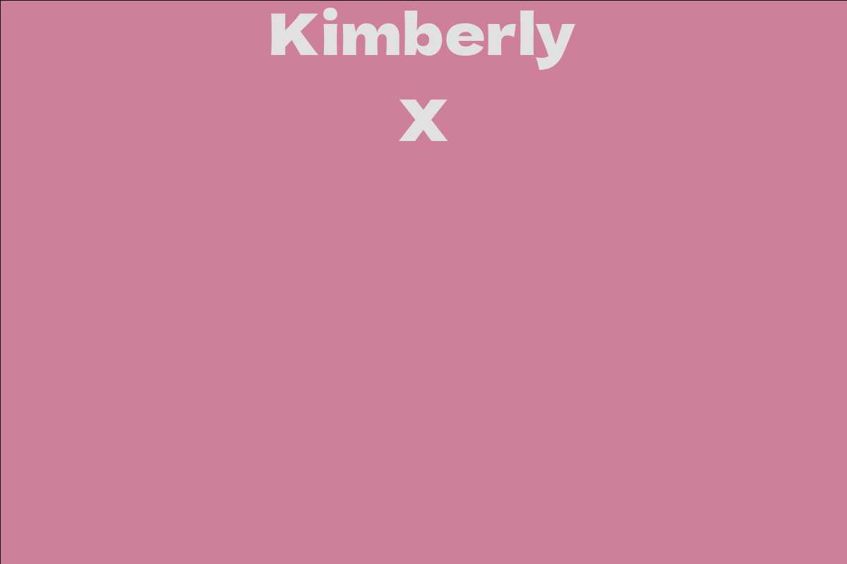 Kimberly X