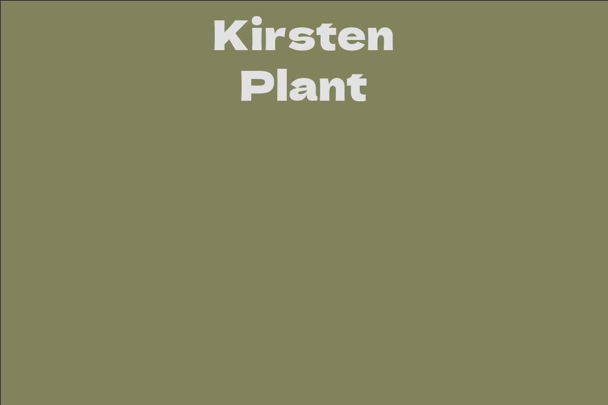 Kirsten Plant