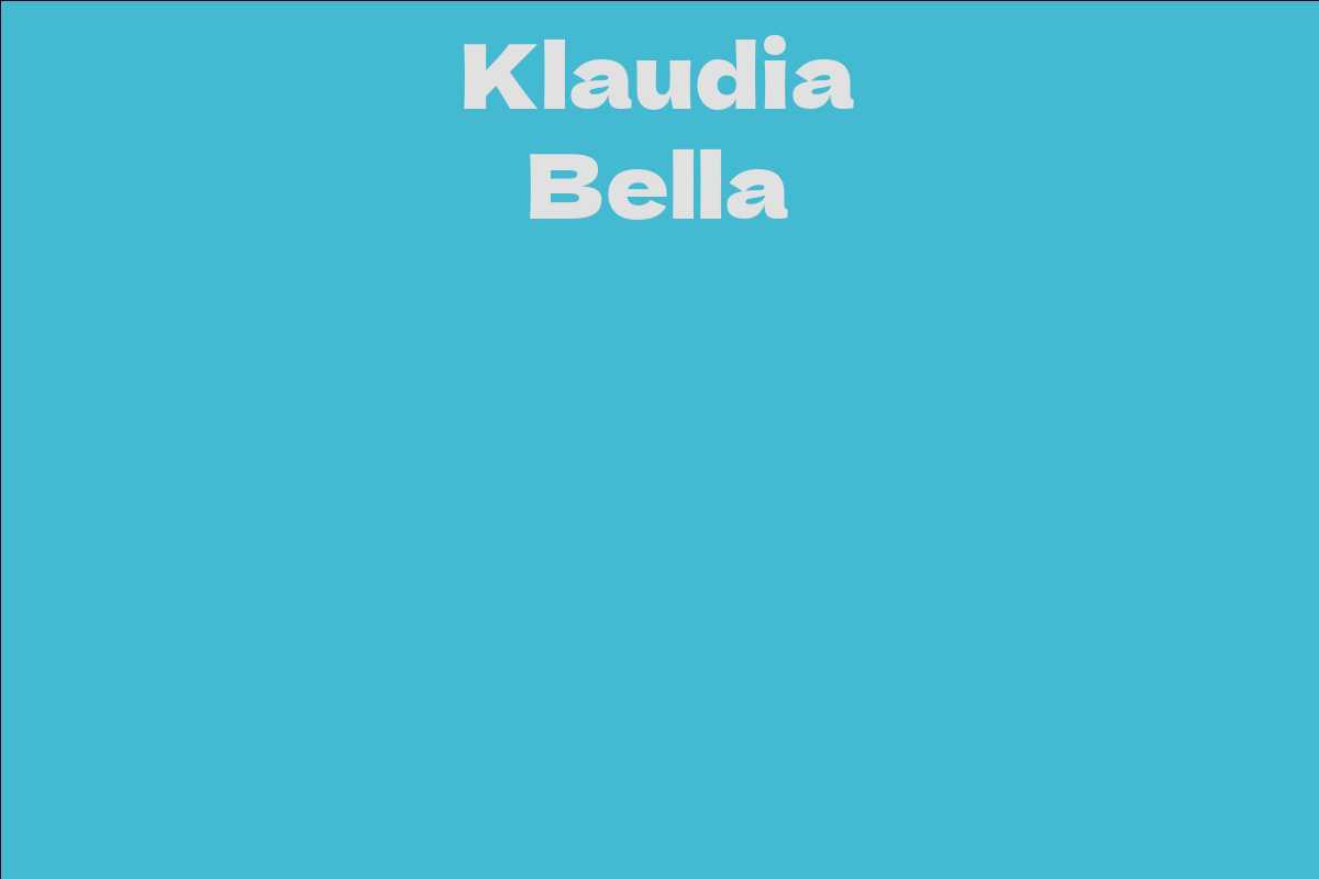 Klaudia Bella