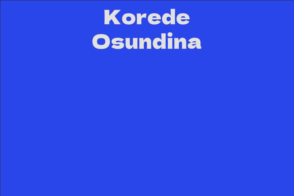 Korede Osundina