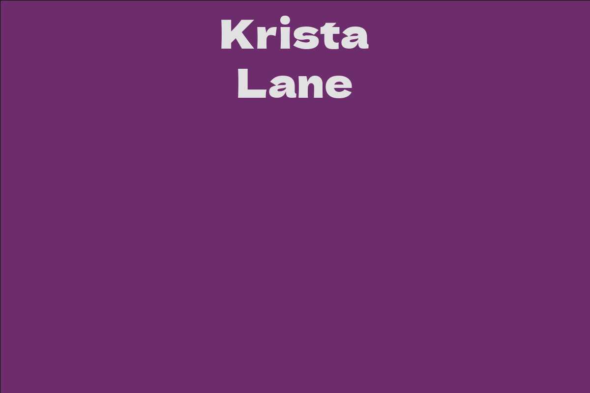 Krista Lane