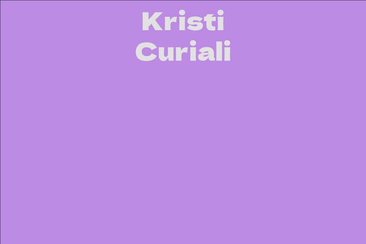 Kristi Curiali