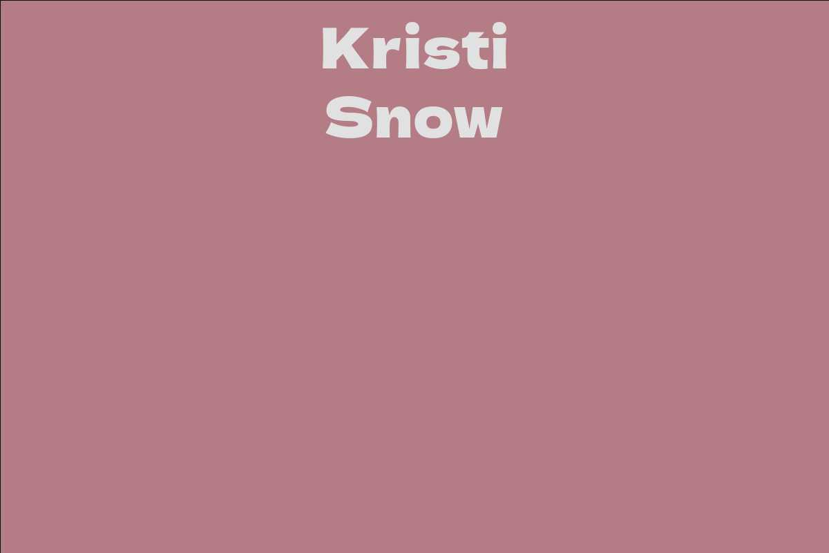 Kristi Snow