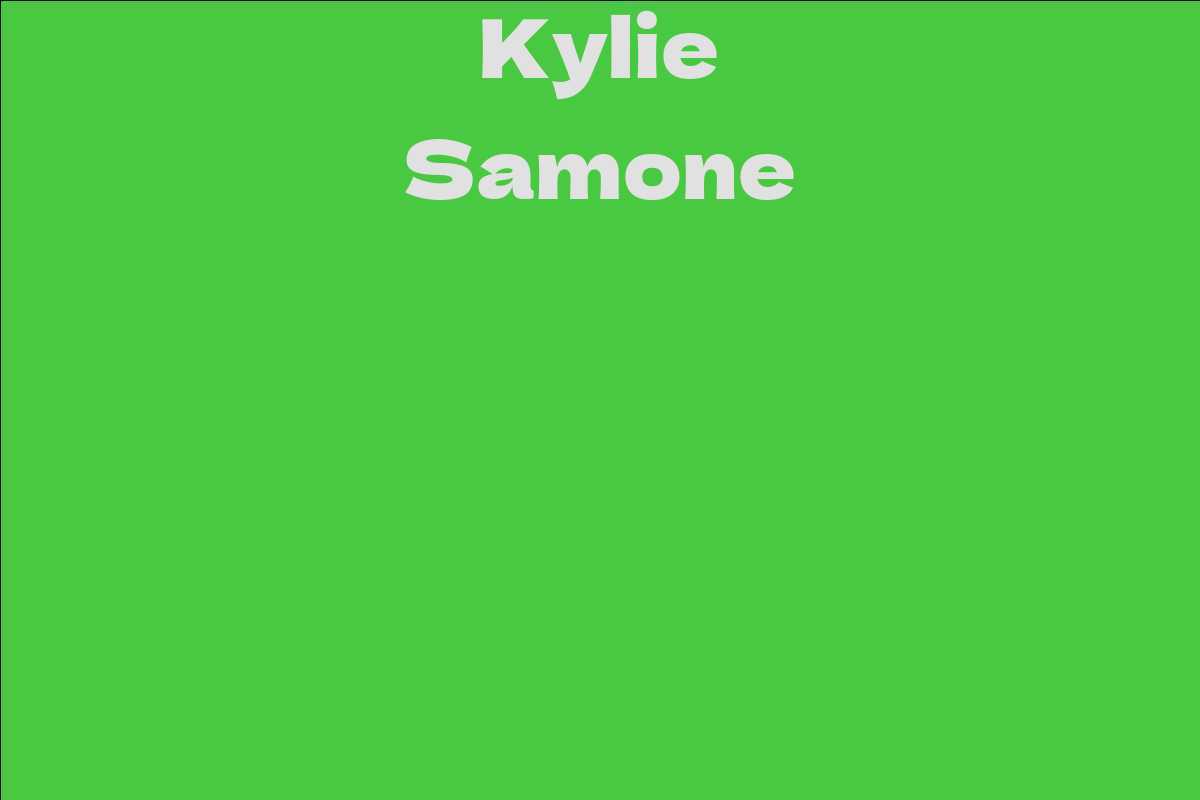 Kylie Samone