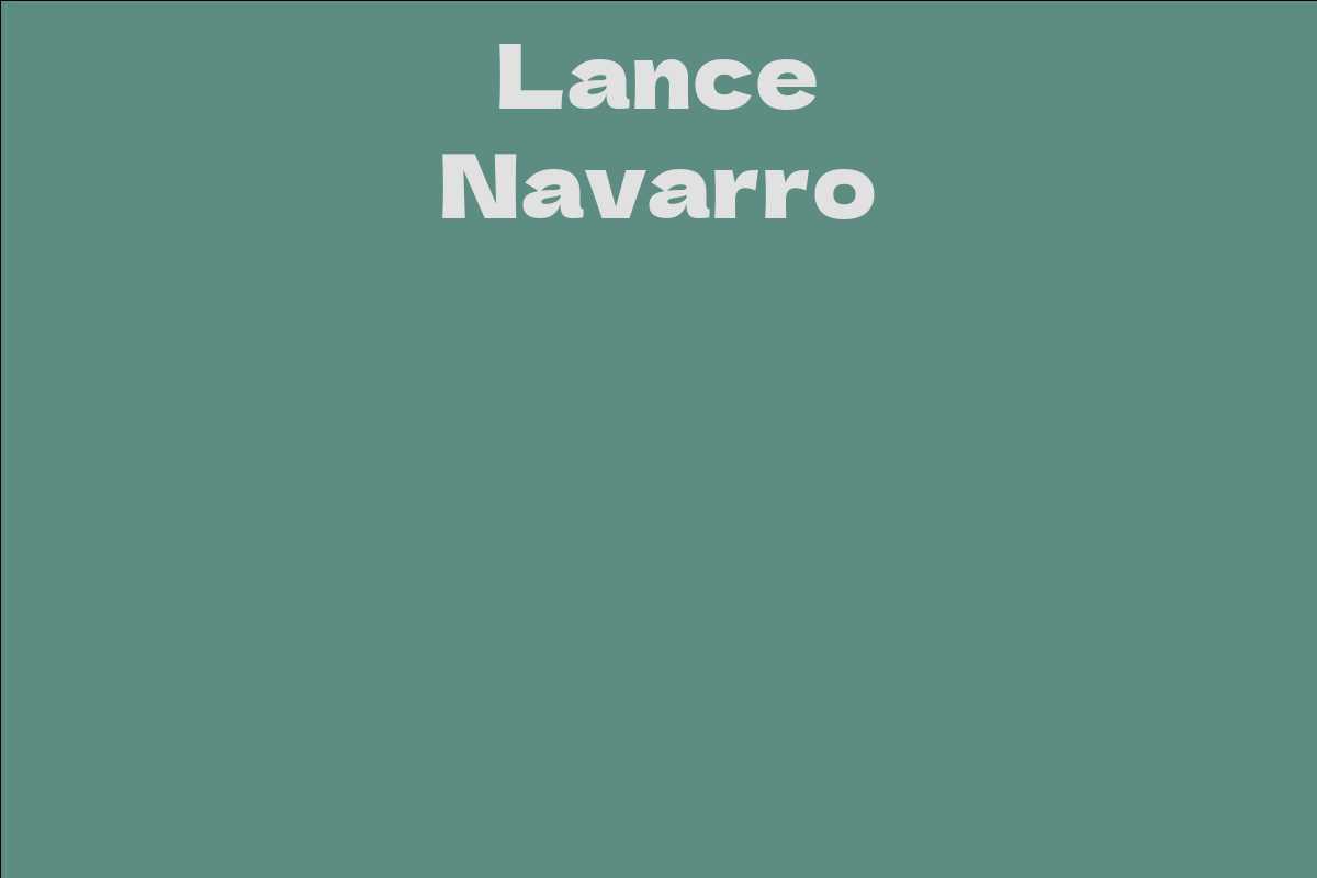 Lance Navarro