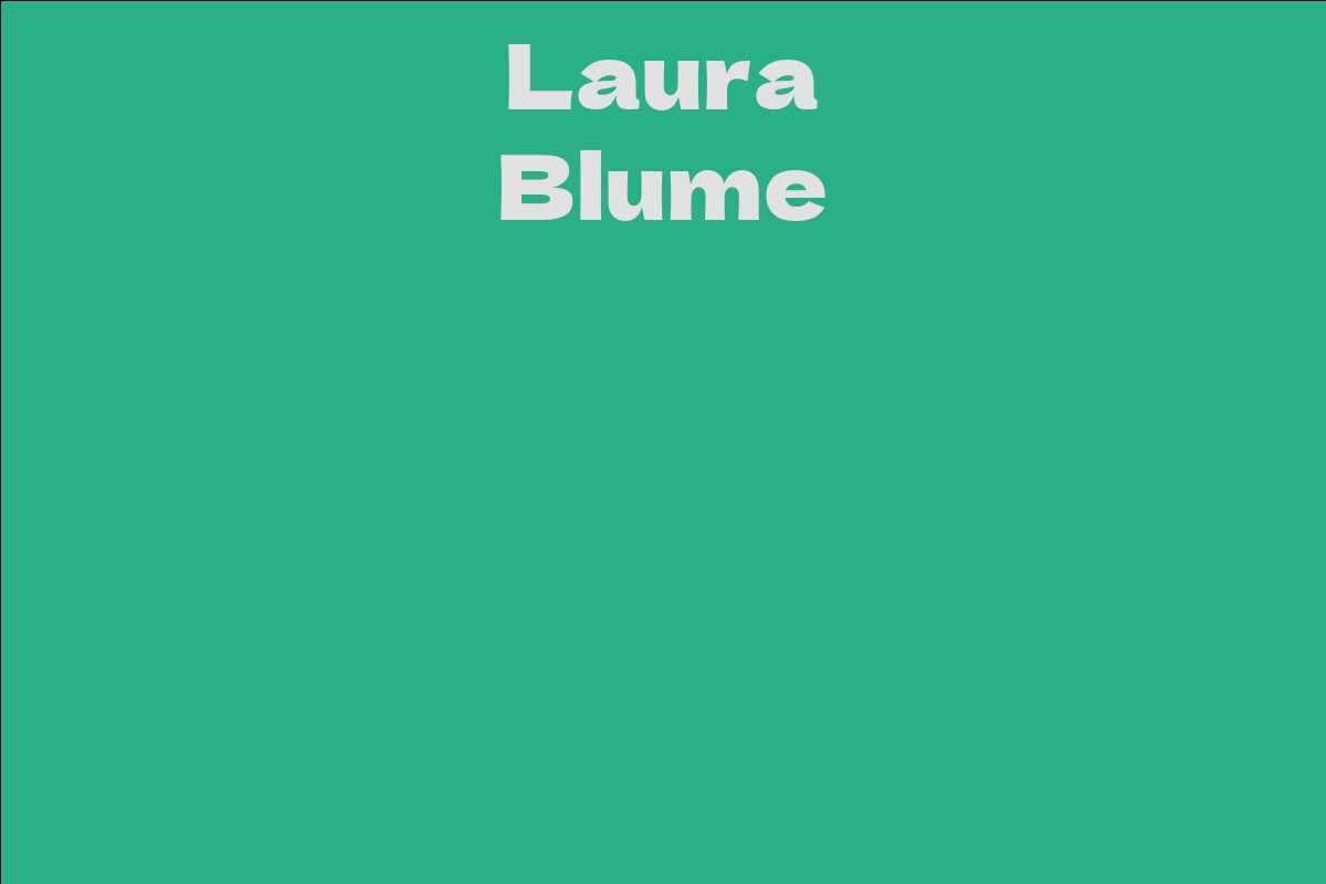 Laura Blume