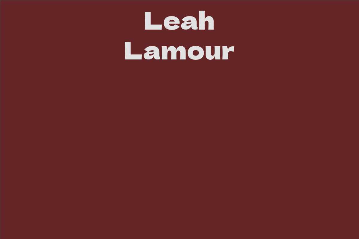 Leah Lamour