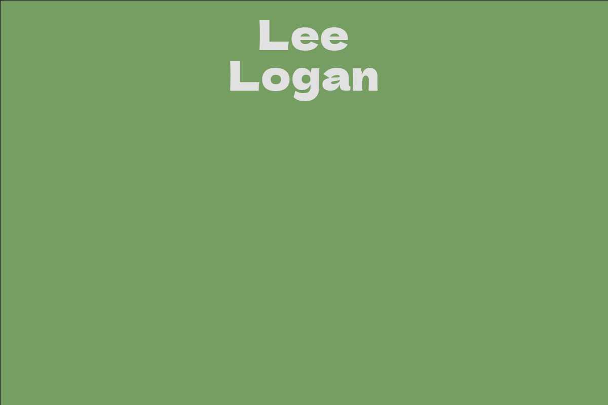 Lee Logan