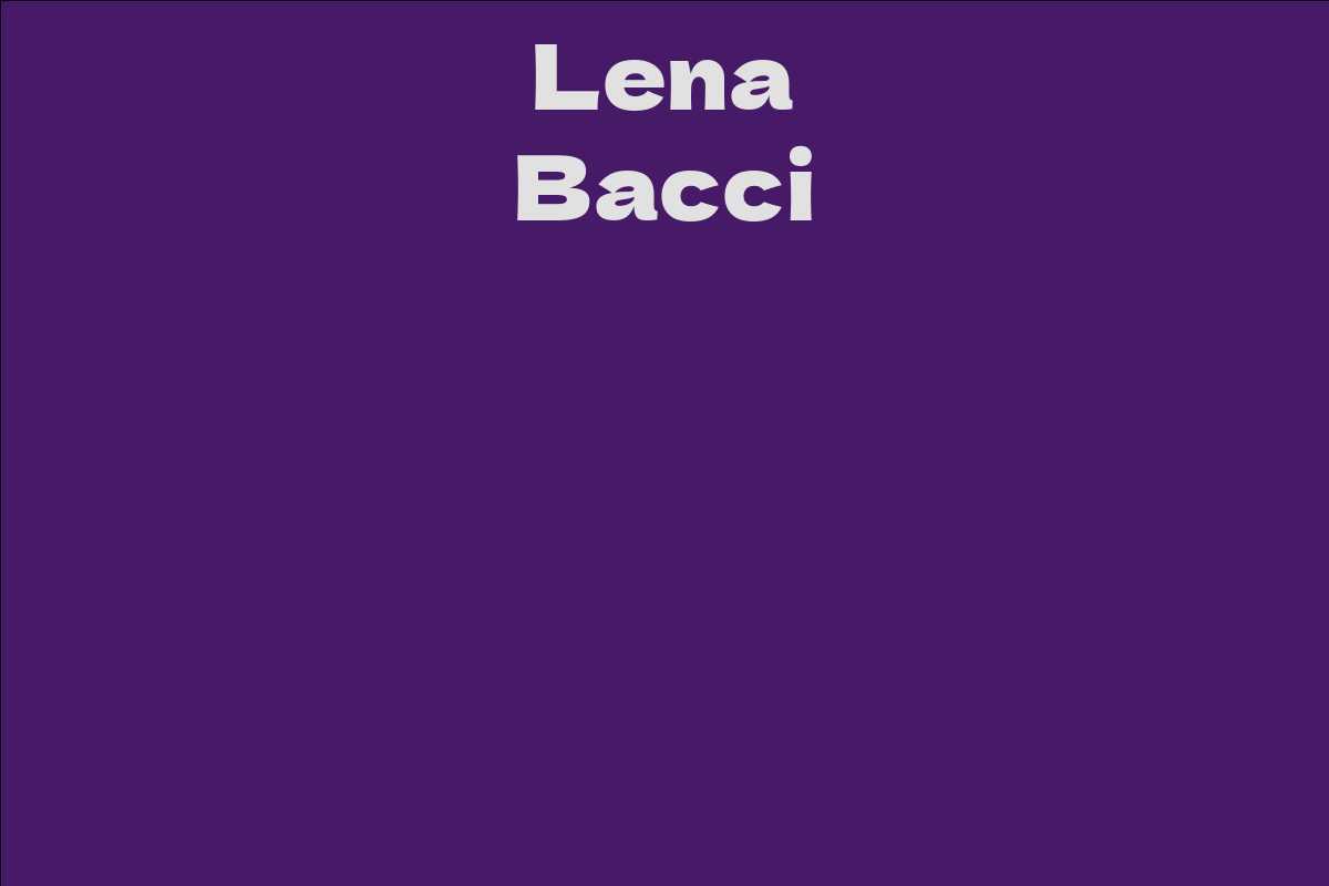 Lena Bacci