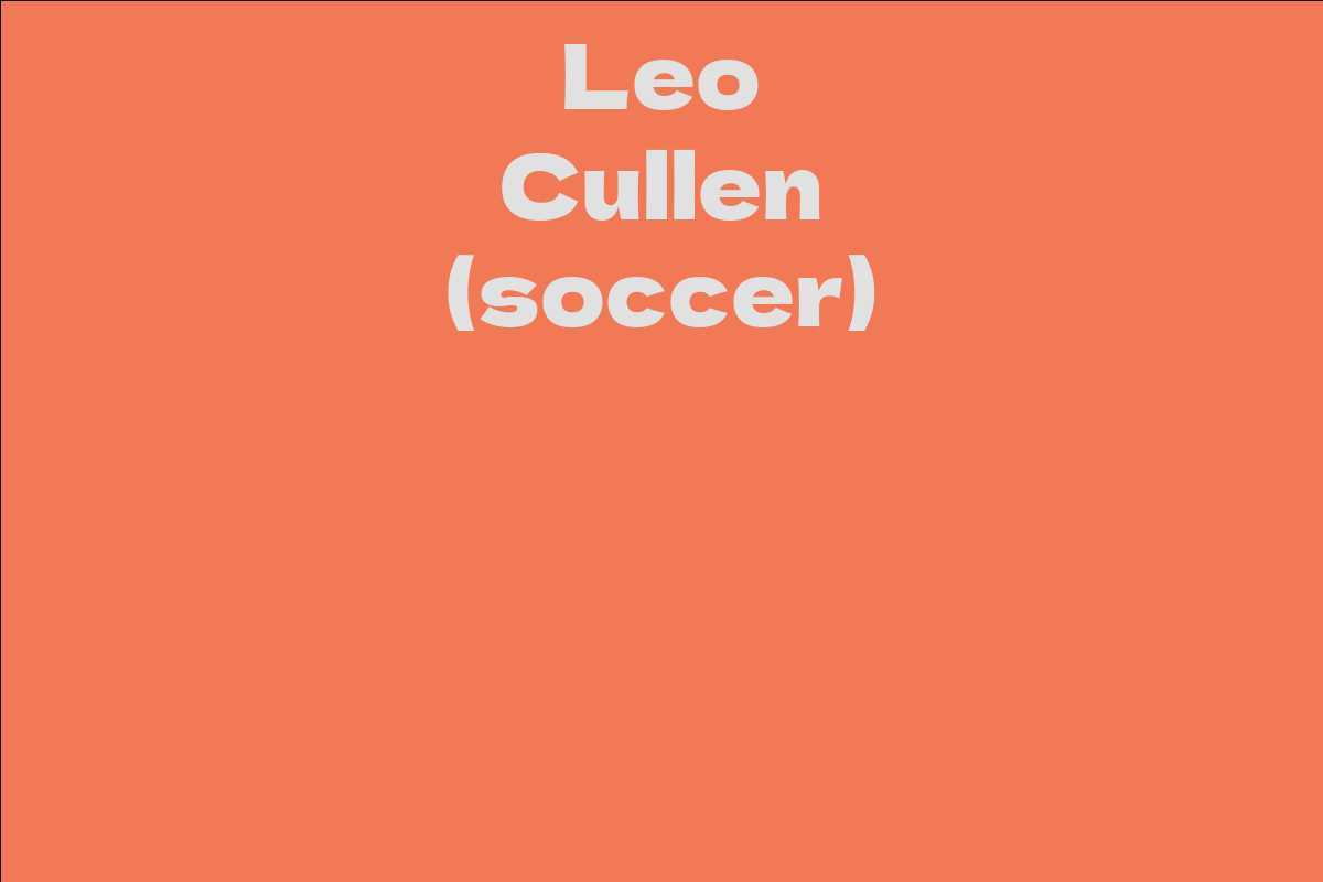 Leo Cullen (soccer)
