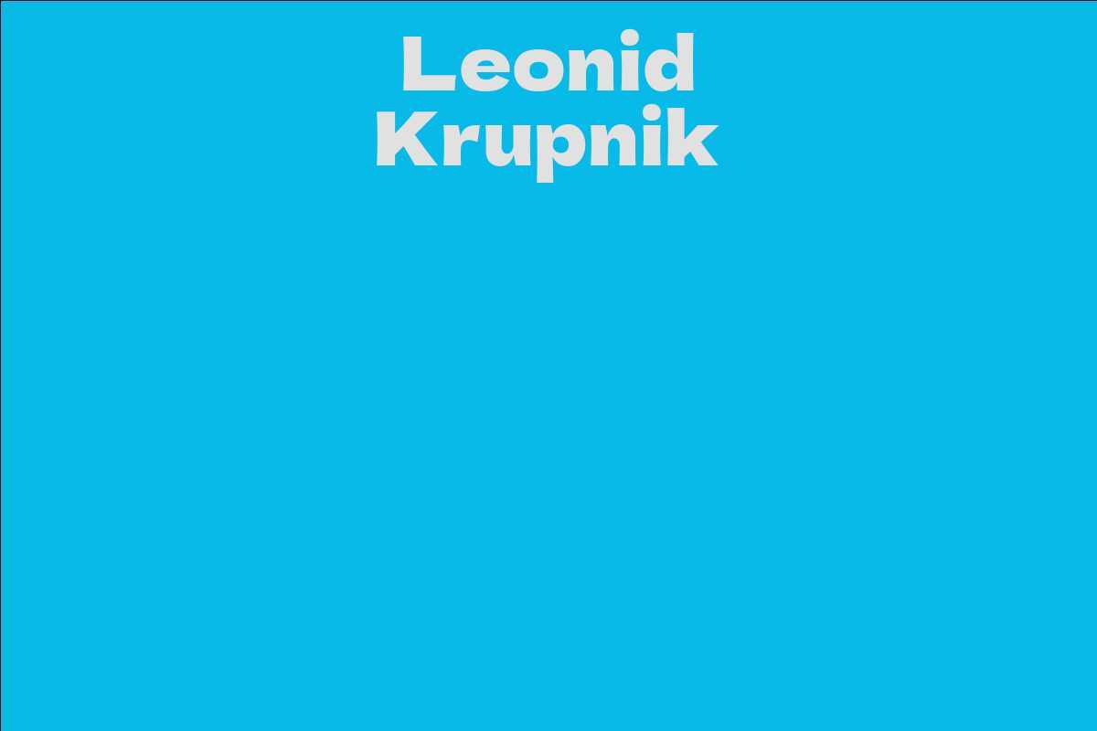 Leonid Krupnik