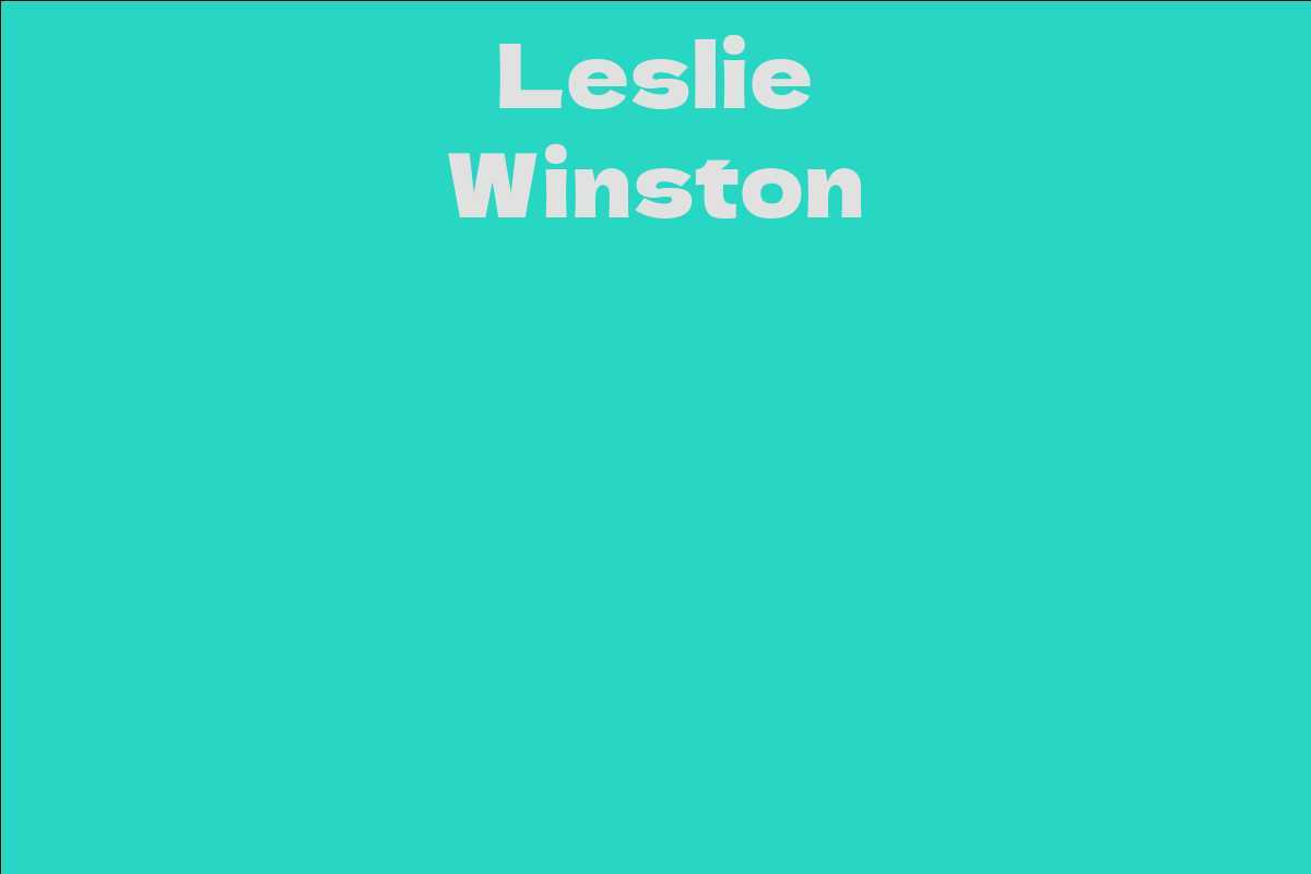 Leslie Winston
