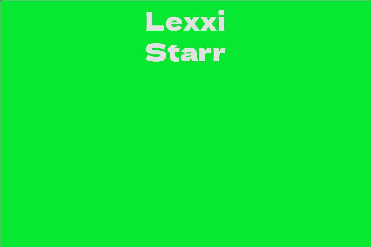 Lexxi Starr