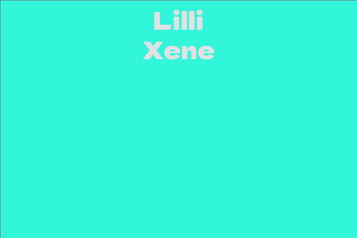 Lilli Xene