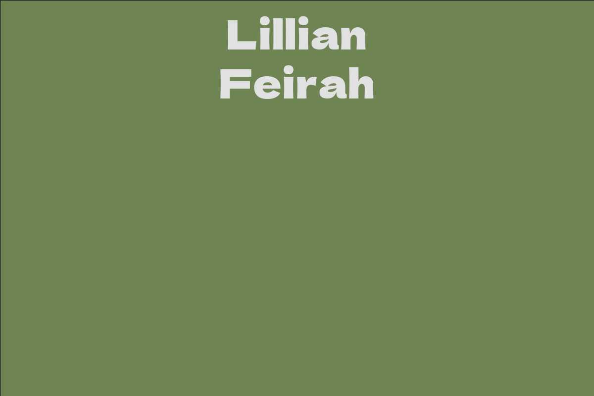 Lillian Feirah