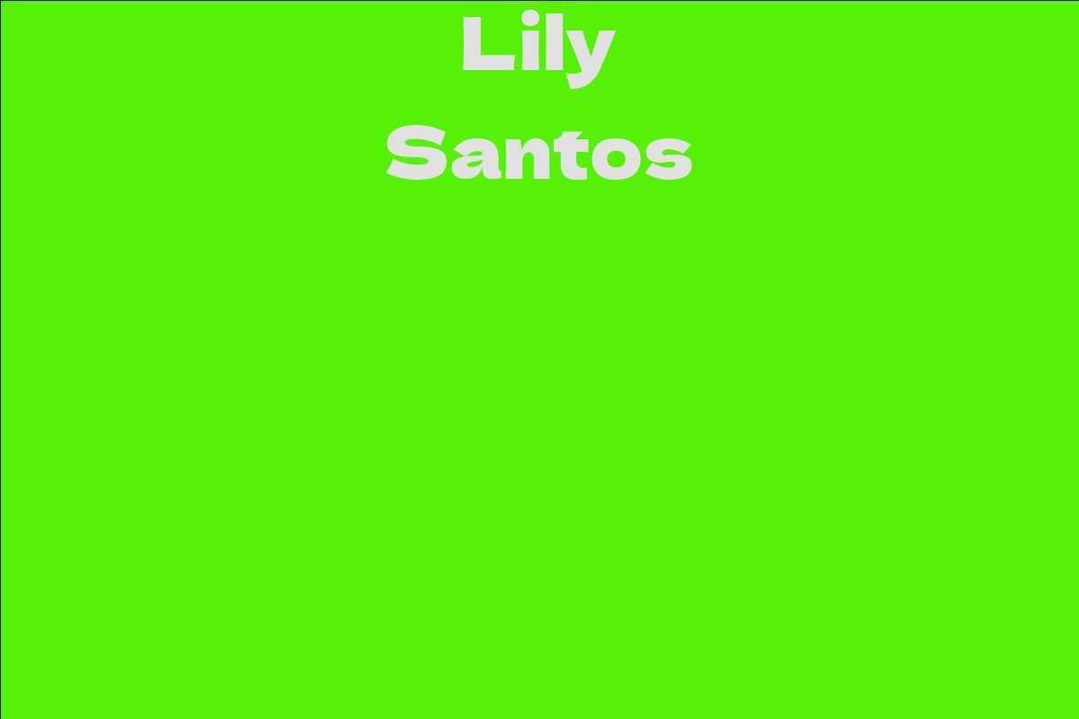 Lily Santos