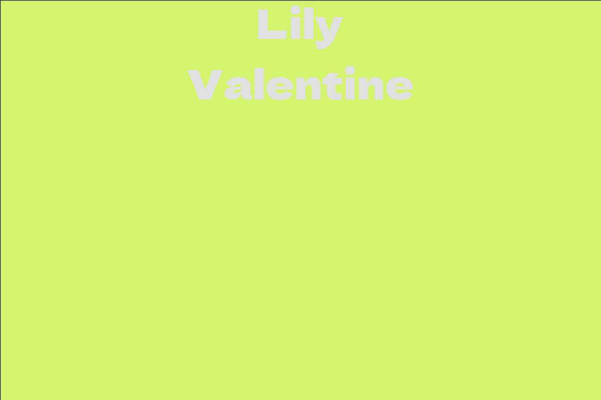Lily Valentine
